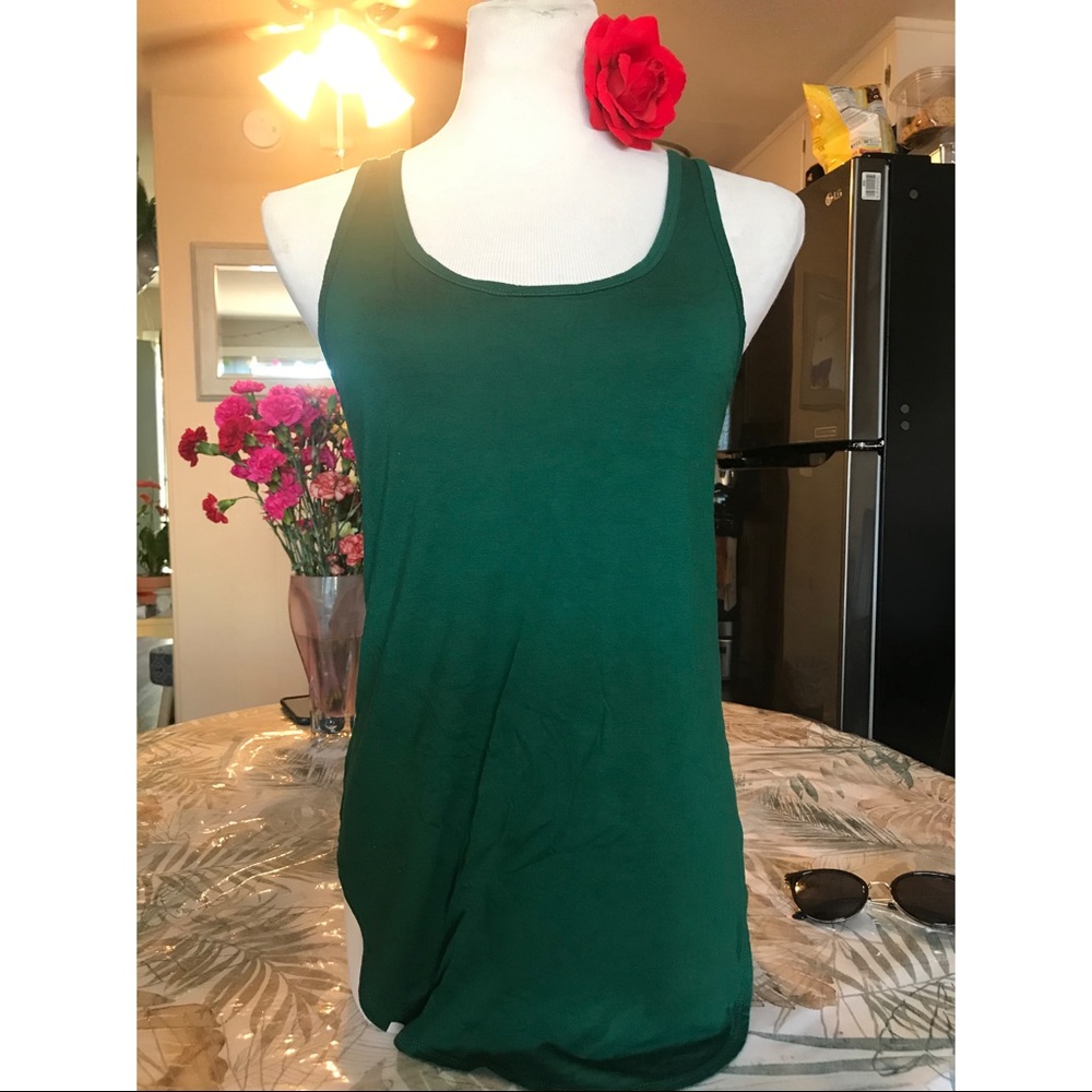 Emerald Green Tank Top